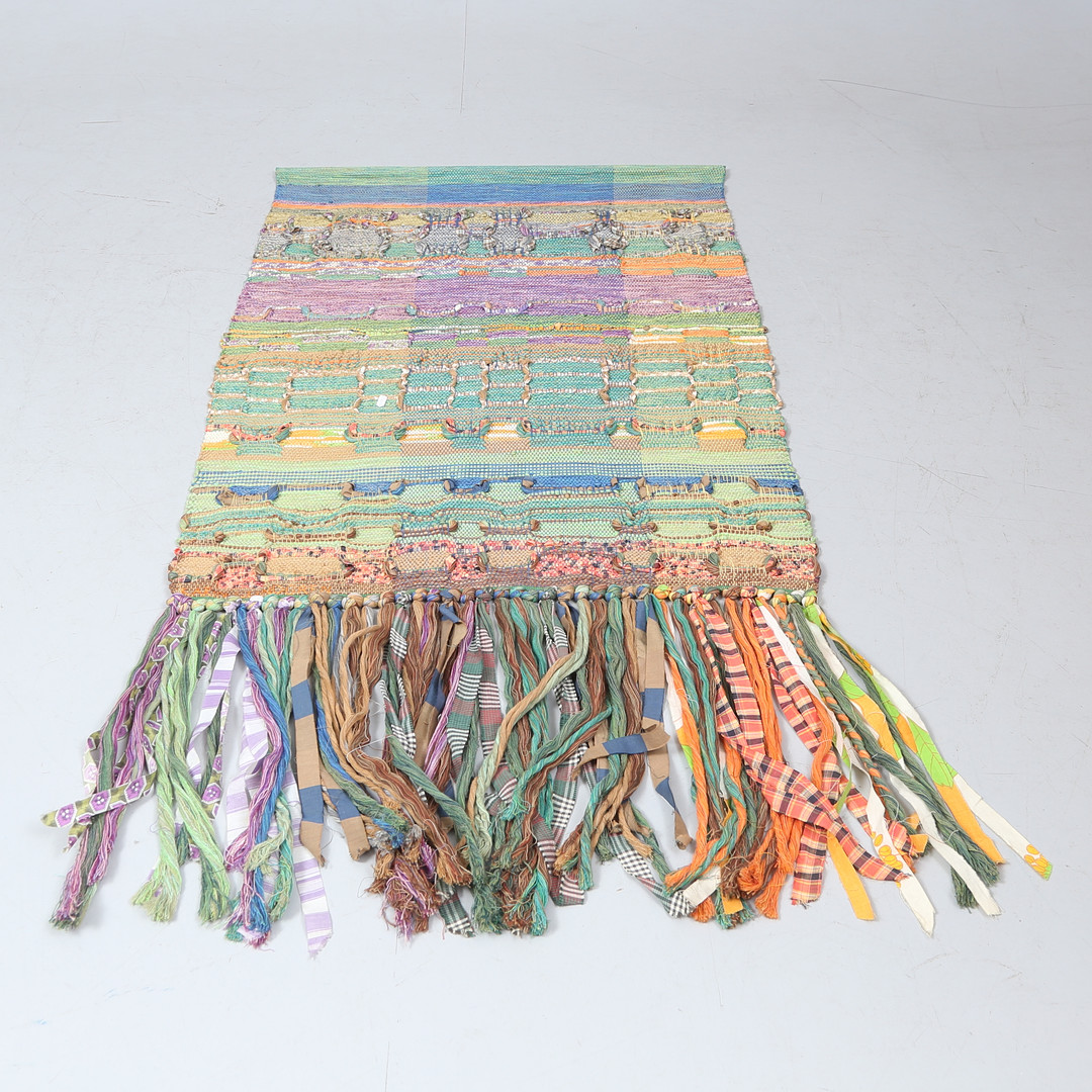 KARIN LUNDGREN. textil, "Skogsgläntan", Linköping.