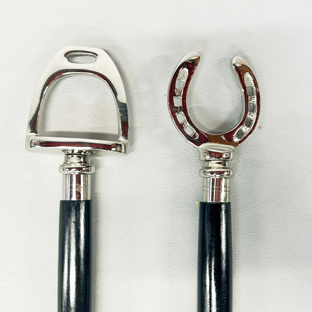 TWO WALKING STICKS.