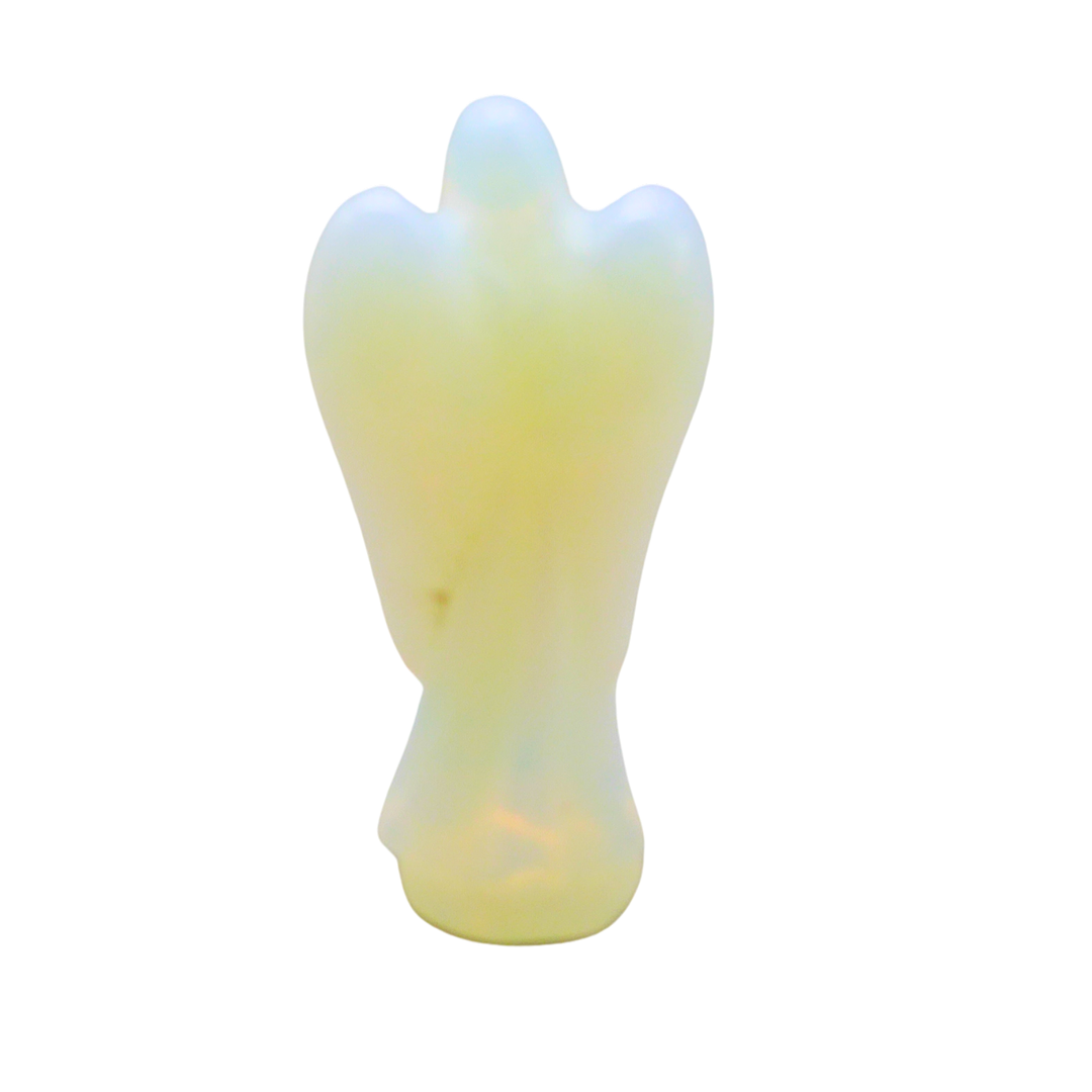 ENGEL FIGUR AUS OPAL.
