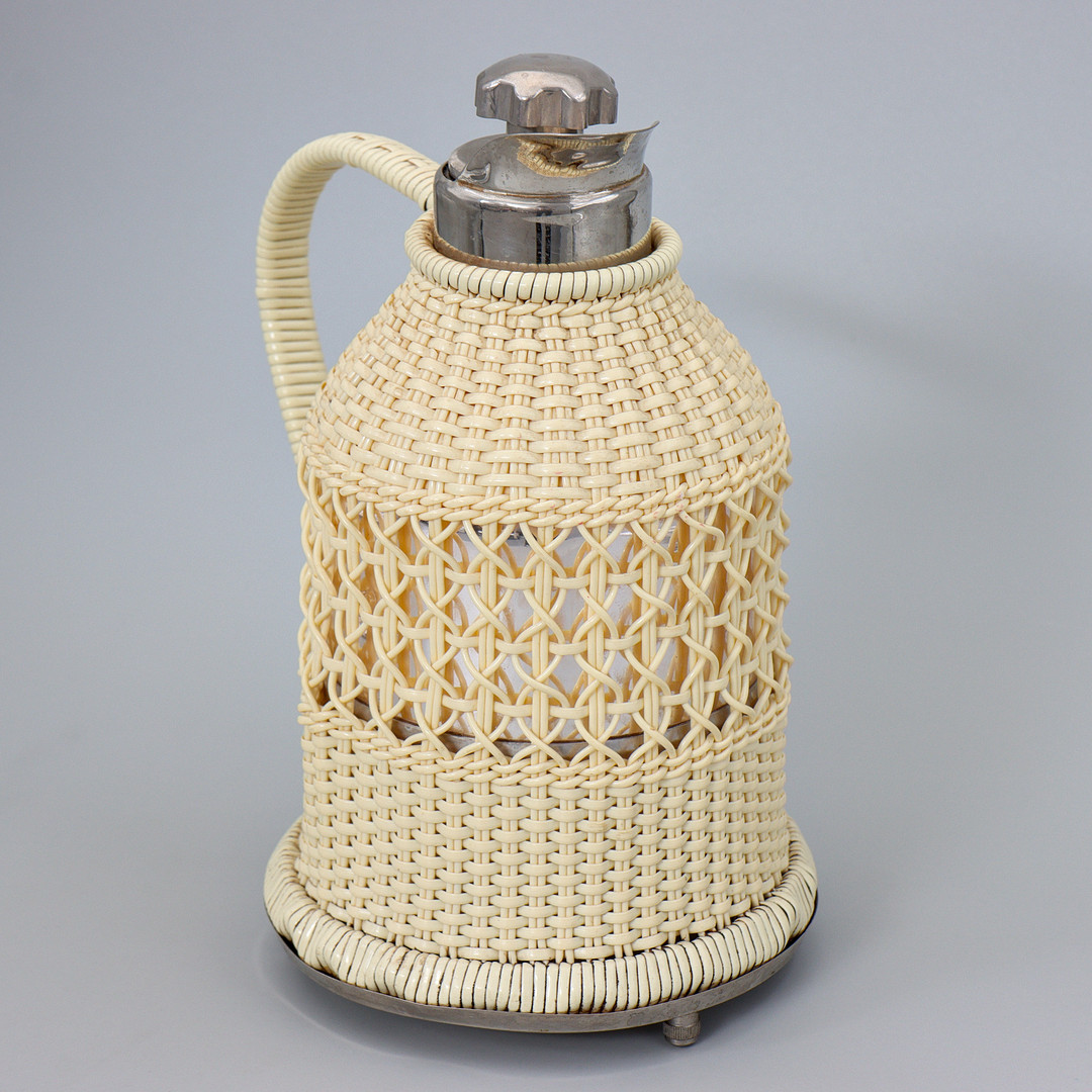 TV-KANNA, FLÄTAD TERMOS, 1950/1960-TAL.