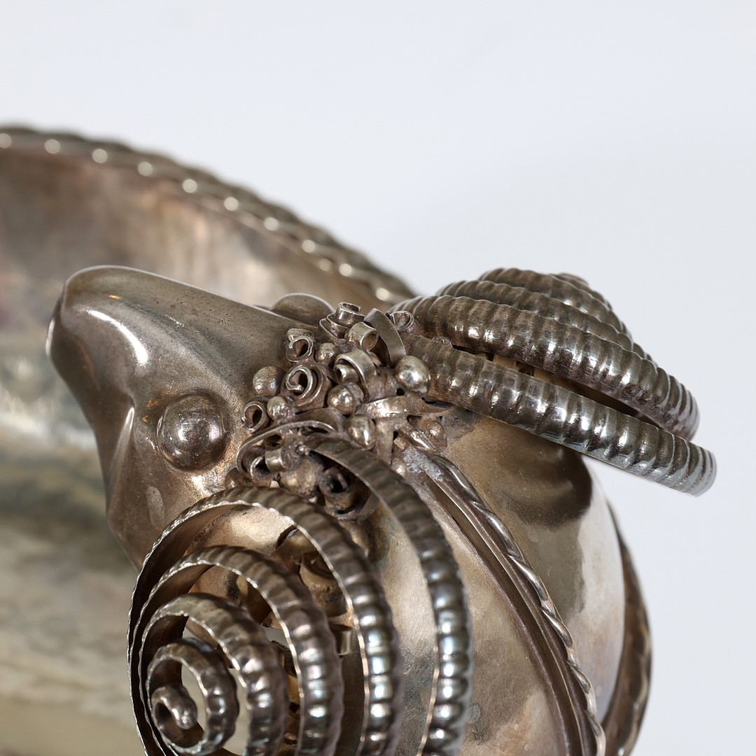 OKÄND SILVERSMED. Skål, silver. Totalvikt ca 444,4 gram.