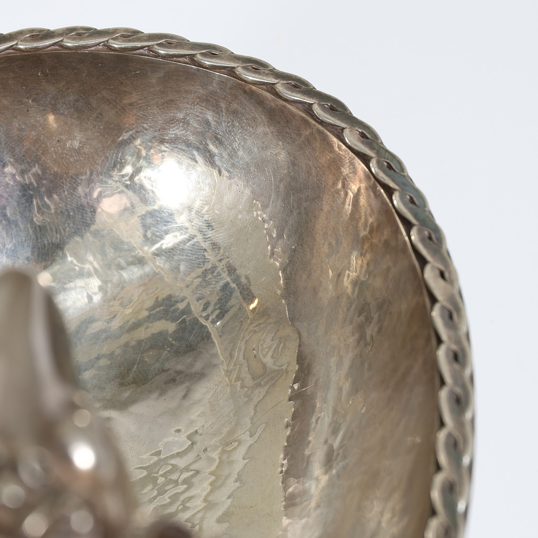 OKÄND SILVERSMED. Skål, silver. Totalvikt ca 444,4 gram.