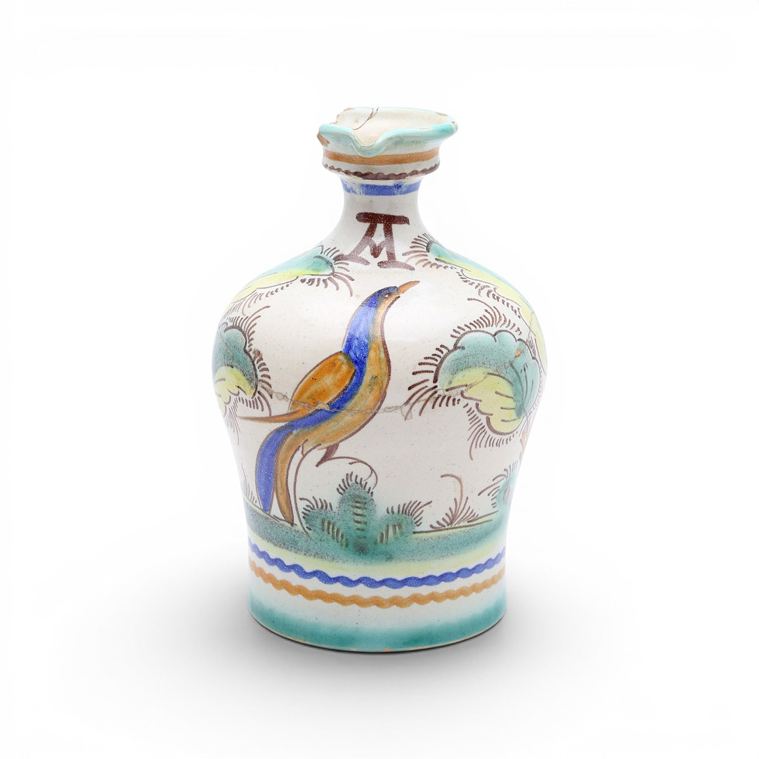 Puente del Arzobispo earthenware jug, 20th Century.