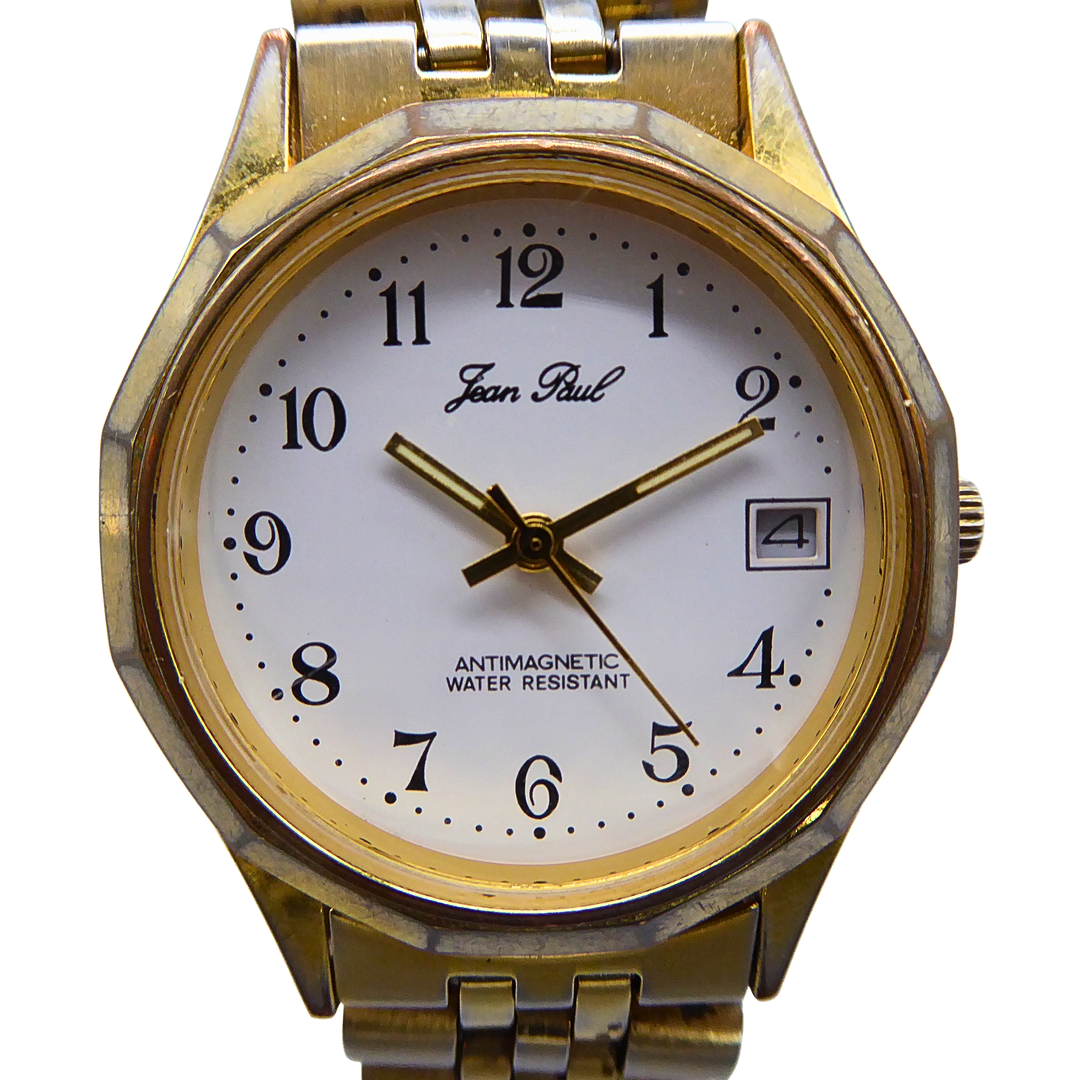 JEAN PAUL QUARTZ HERRENARMBANDUHR AUS EDELSTAHL.
