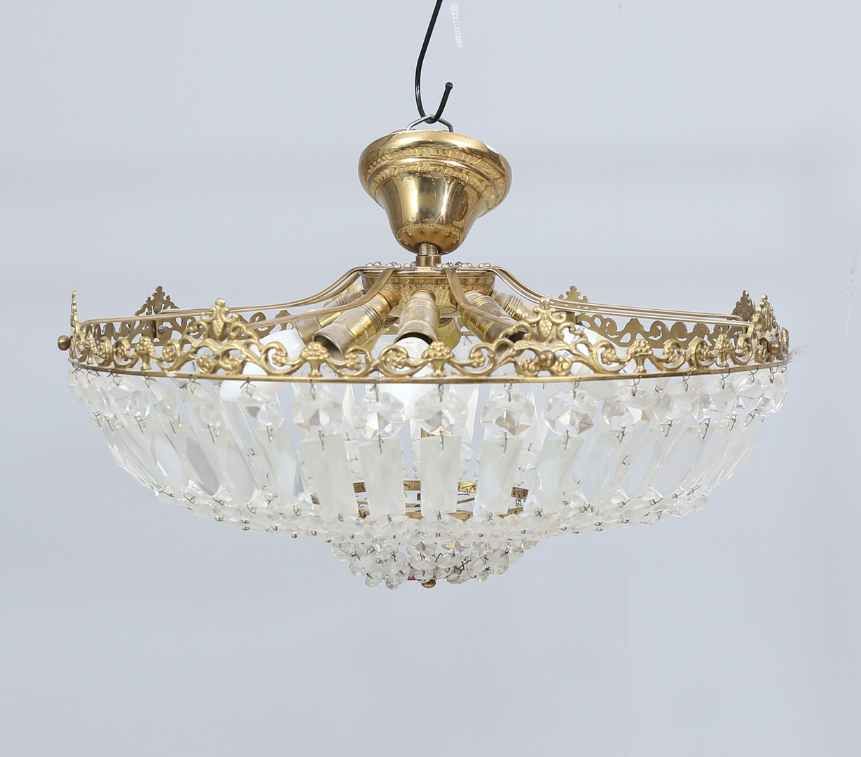 TAKPLAFOND med prismor, empirestil.