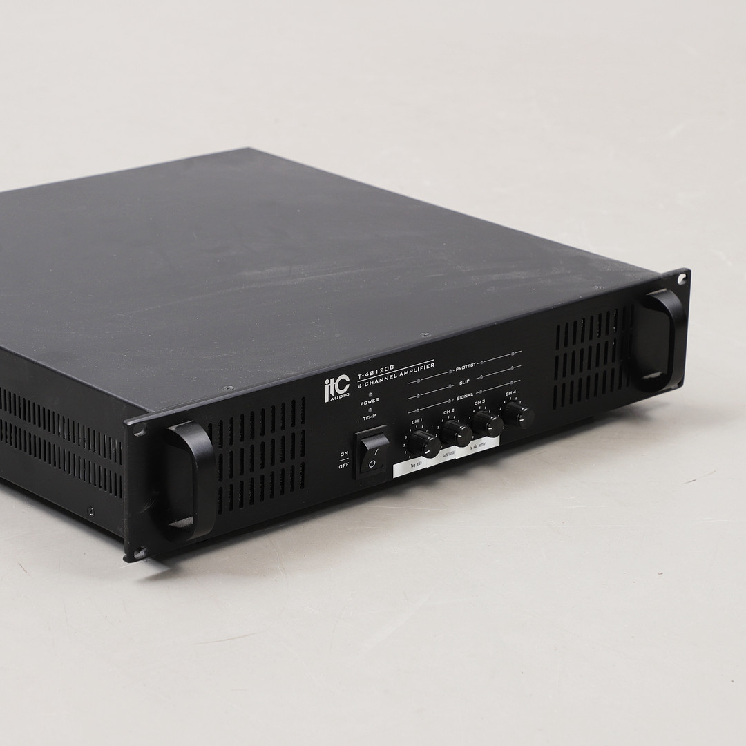 EFFEKTFÖRSTÄRKARE, Itc audio, modell T-4S120B.