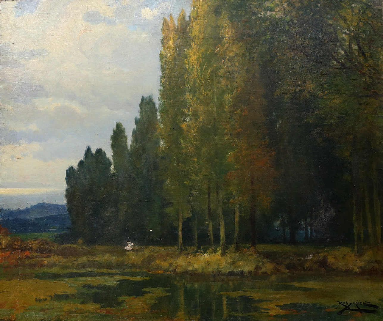 ANTONI ROS I GÜELL. Landscape.