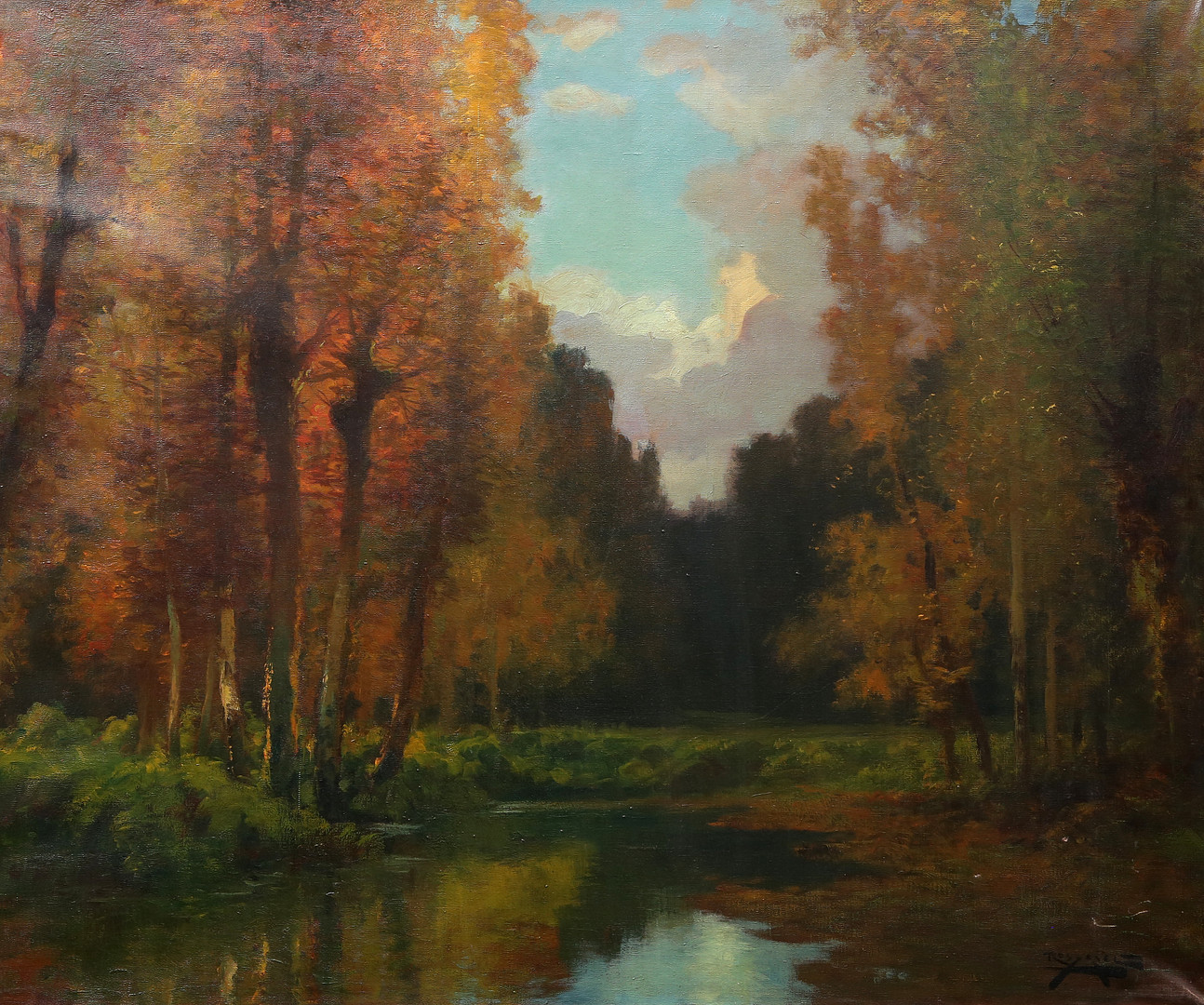 ANTONI ROS I GÜELL. Landscape.