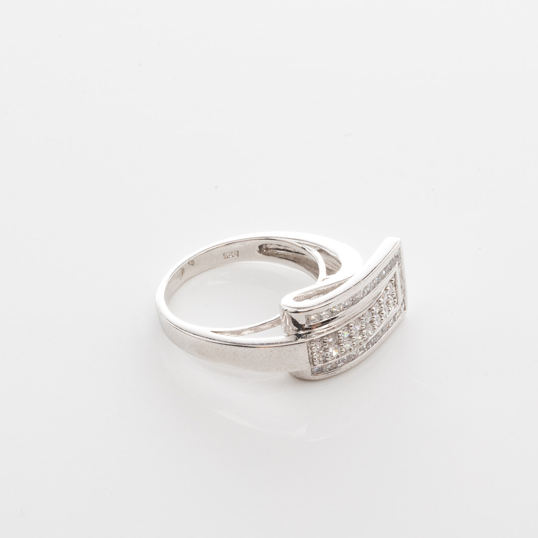 RING, Sterlingsilver, Cubic zirkoner.