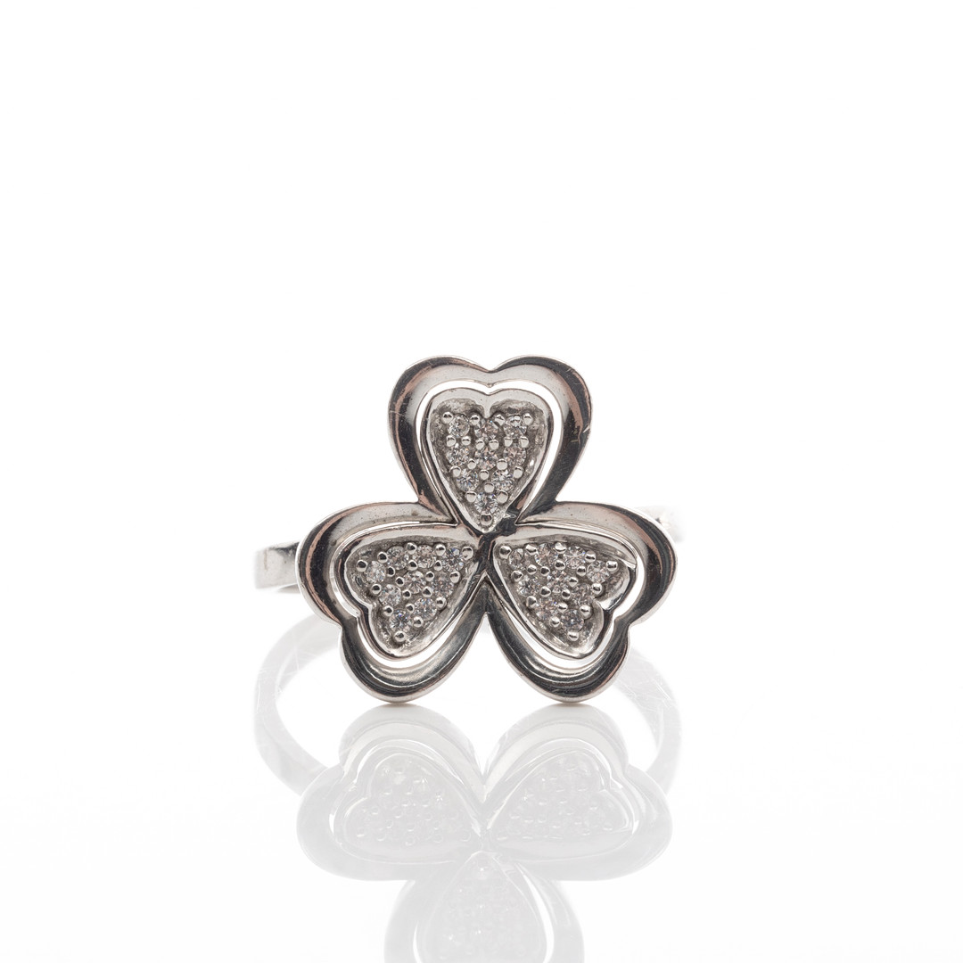 RING, Sterlingsilver, Cubic zirkon.