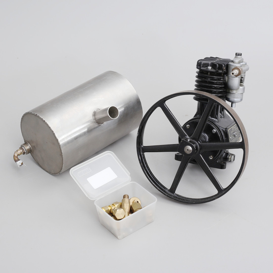 KOMPRESSOR SAMT TANK, Ritter, Tyskland.