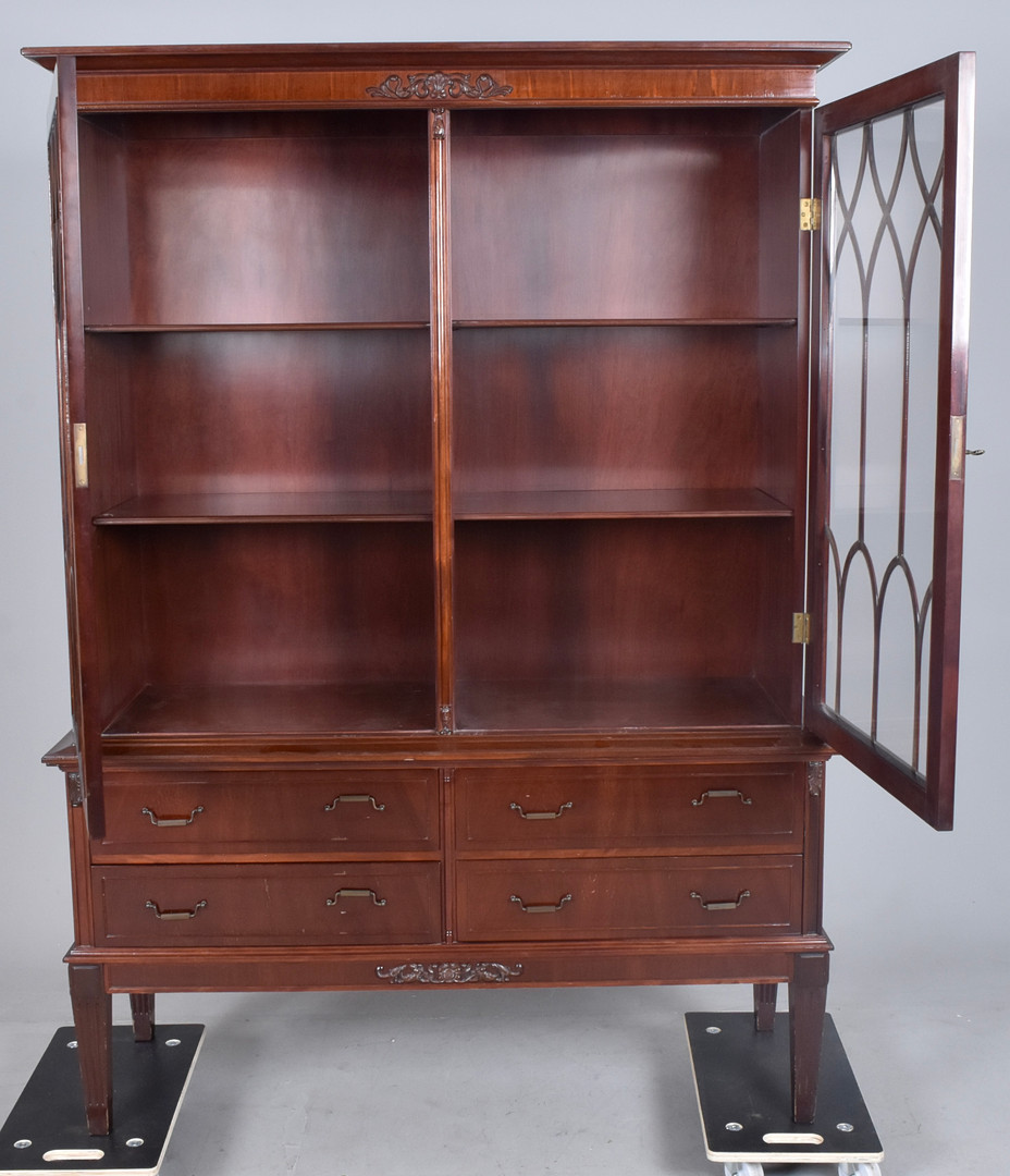 VITRINSKÅP, mahogny, gustaviansk stil, A/S Andels-Möbel Magasinet, Brdr C&W Andersen, Danmark, 1900-tal.