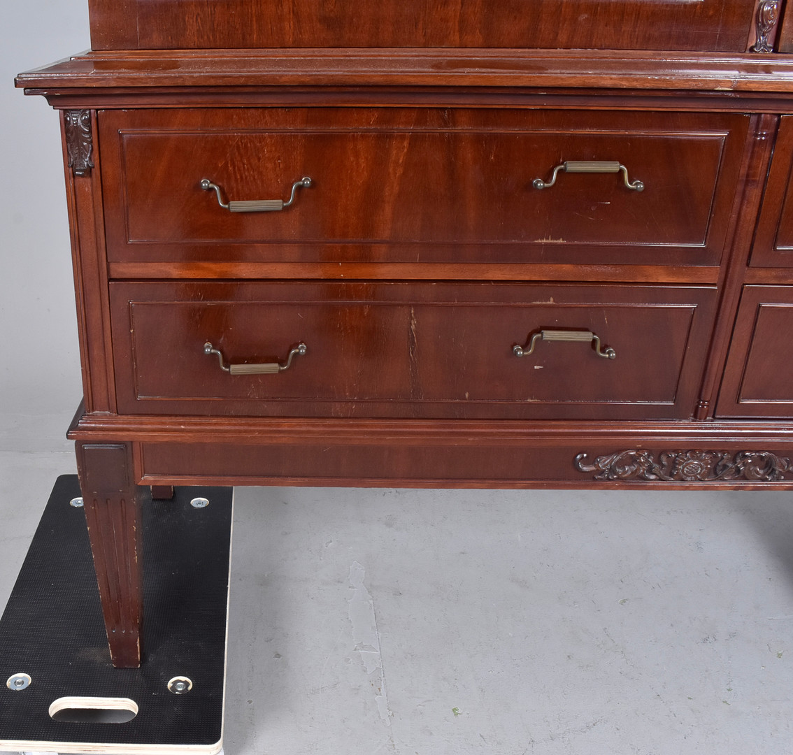 VITRINSKÅP, mahogny, gustaviansk stil, A/S Andels-Möbel Magasinet, Brdr C&W Andersen, Danmark, 1900-tal.