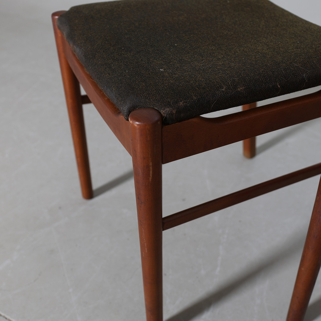 STOLAR, 6 st, teak, Fastrup Møbelfabrik, Danmark, 1960-tal.