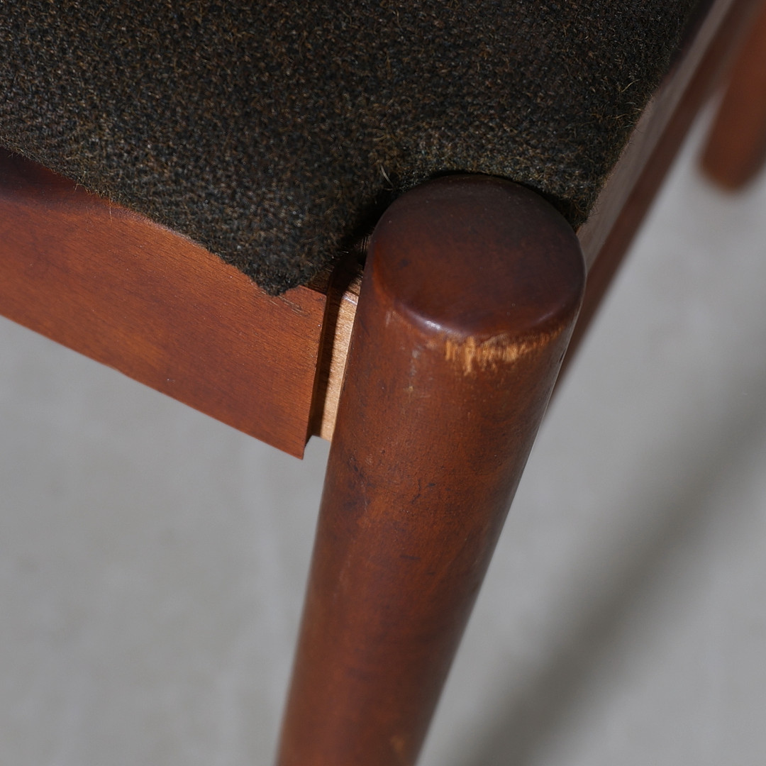 STOLAR, 6 st, teak, Fastrup Møbelfabrik, Danmark, 1960-tal.