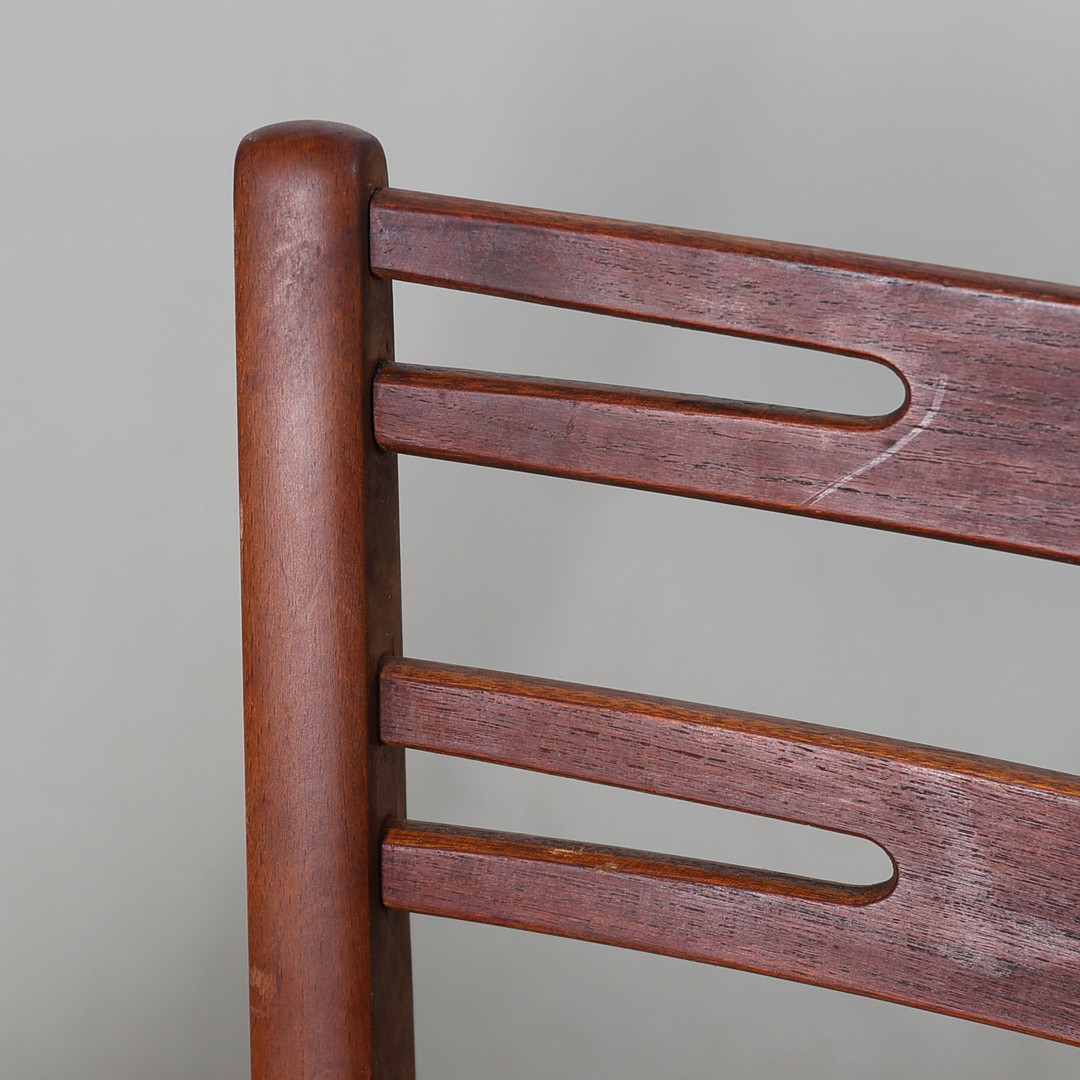 STOLAR, 6 st, teak, Fastrup Møbelfabrik, Danmark, 1960-tal.