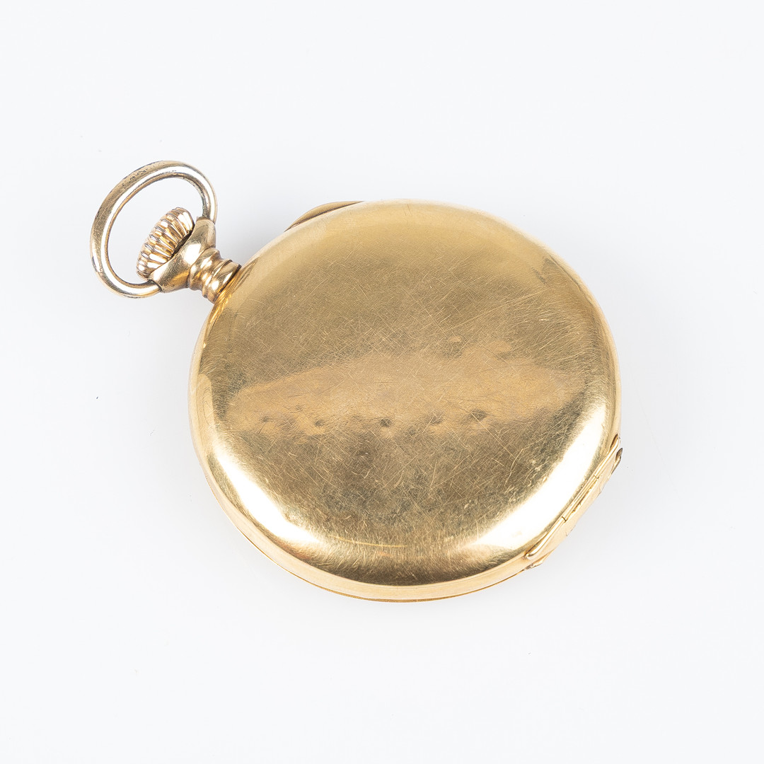 WALTHAM, fickur, savonett, 44,5 mm, 18K guld, ca 1916.