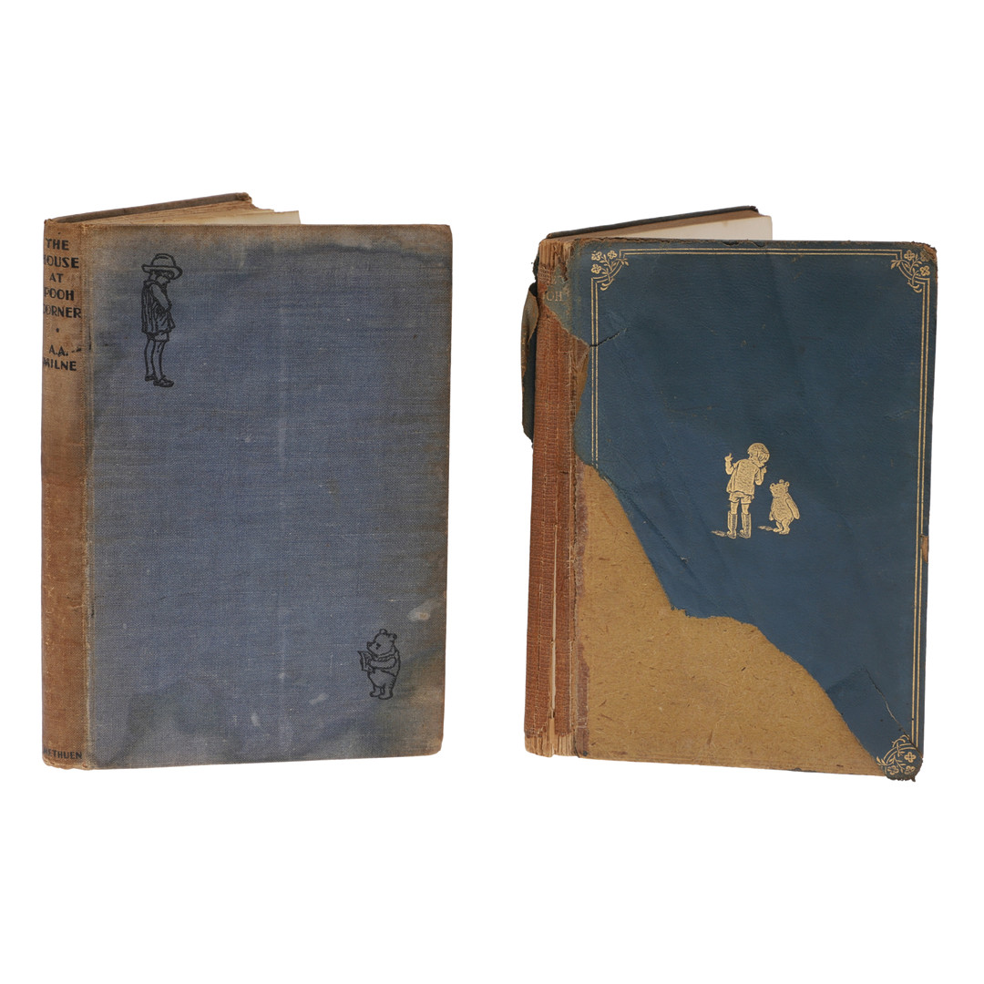 A. A. MILNE. Winnie the Pooh, 1926; House at Pooh Corner, 1934.