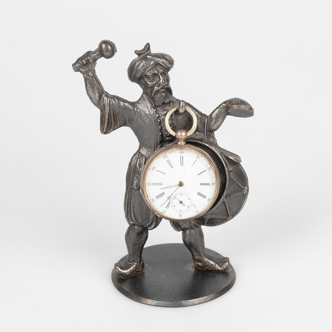 FICKUR OCH FICKURSSTÄLL, 1900-talets första hälft, järn.