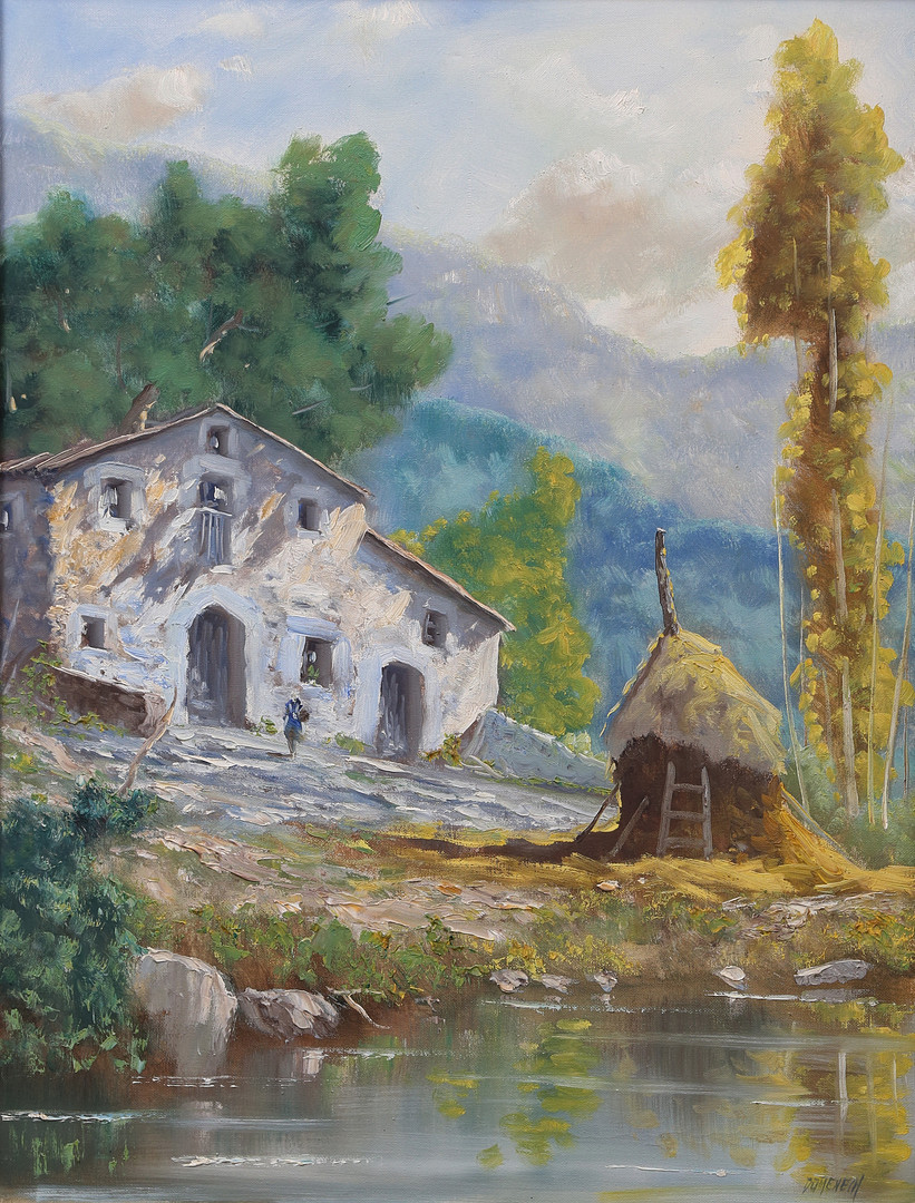 DOMENECH. Rural view.