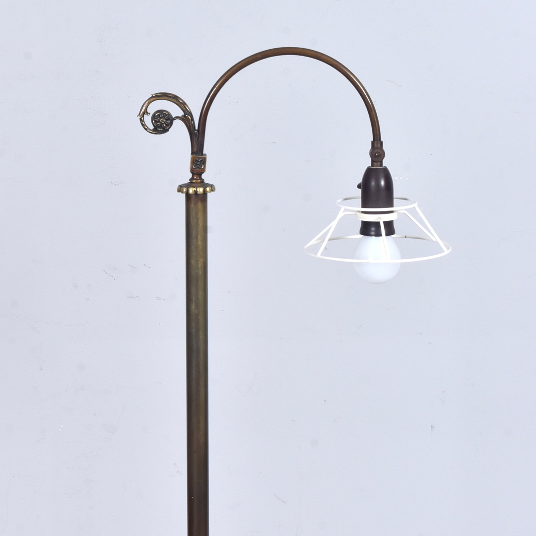 B. JETMAR. Golvlampa, art deco, Danmark, 1920/30-tal.
