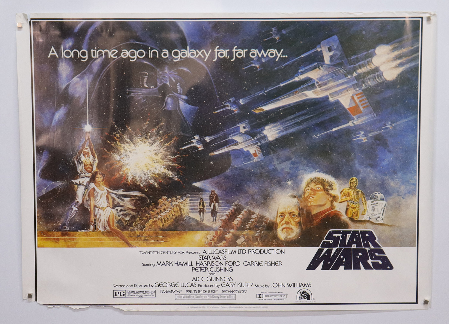 STAR WARS, filmaffisch, 1995.