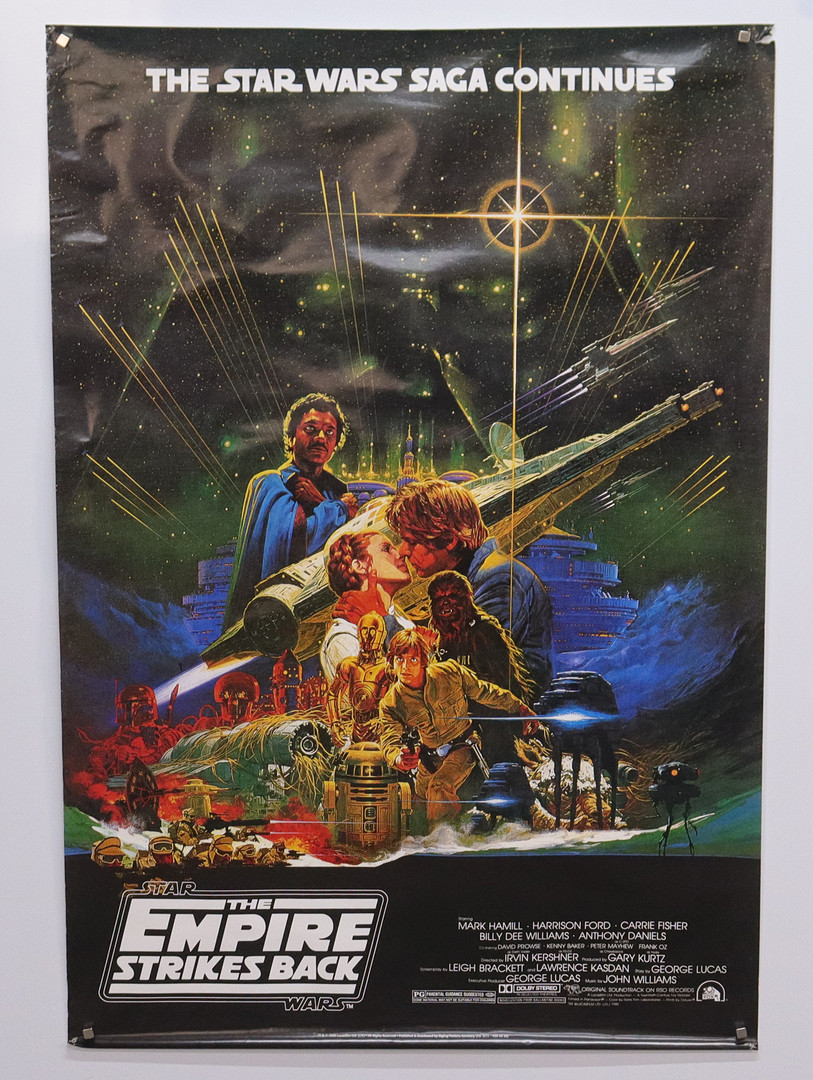 STAR WARS, filmaffisch, The Empire Strikes Back, 1996.
