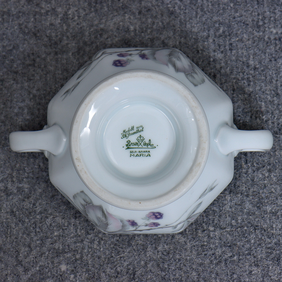 ROSENTHAL, KAFFESERVIS / TESERVIS I PORSLIN "MARIA BJÖRNBÄR", 40 DELAR, TYSKLAND, 1900-TALETS ANDRA HÄLFT.