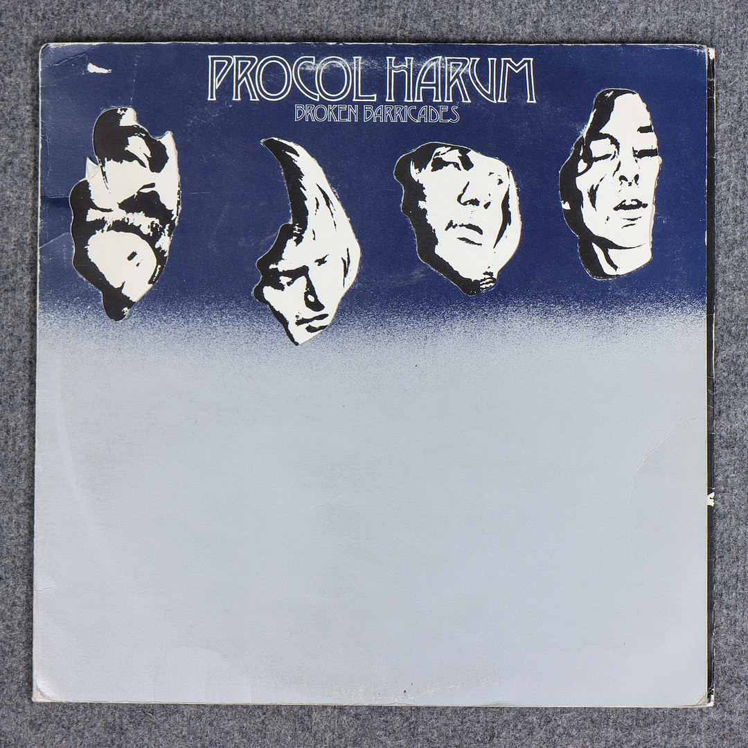 9 LP-SKIVOR, MOUNTAIN SAMT PROCOL HARUM (EN LP MED AUTOGRAFER).