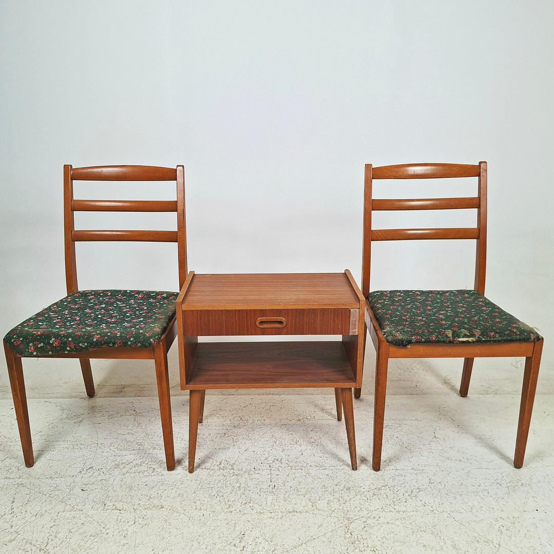 MÖBLER, 3 delar, 1950/60-tal.
