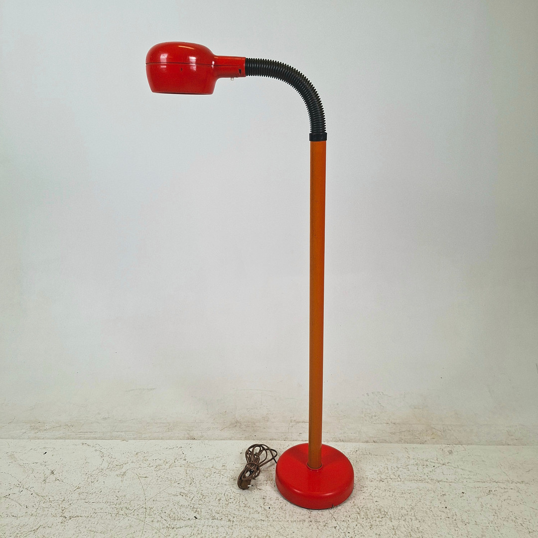 GOLVLAMPA, plast, "Kobra", Fagerhults, 1970/1980-tal.