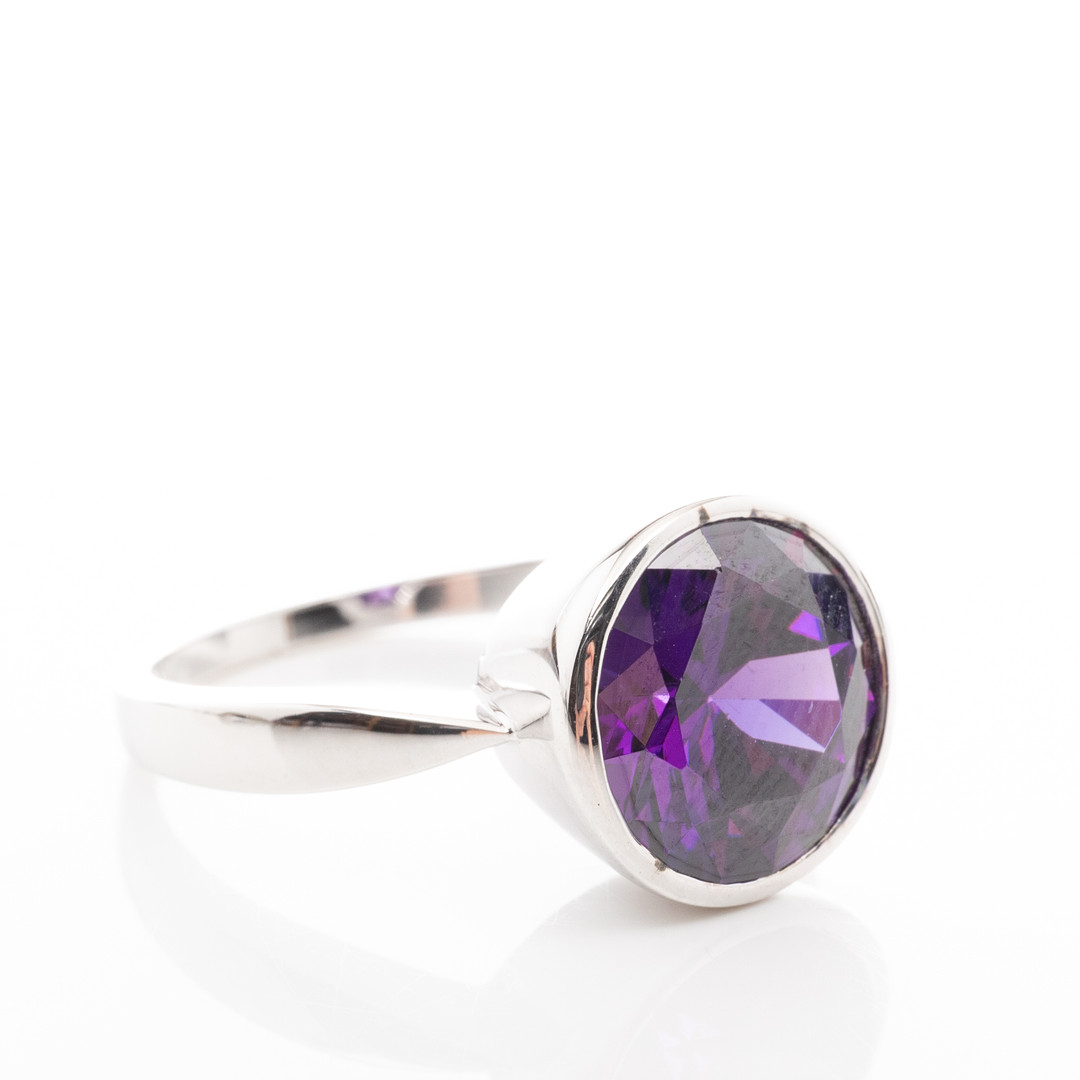 RING, Sterlingsilver, Cubic zirkon.