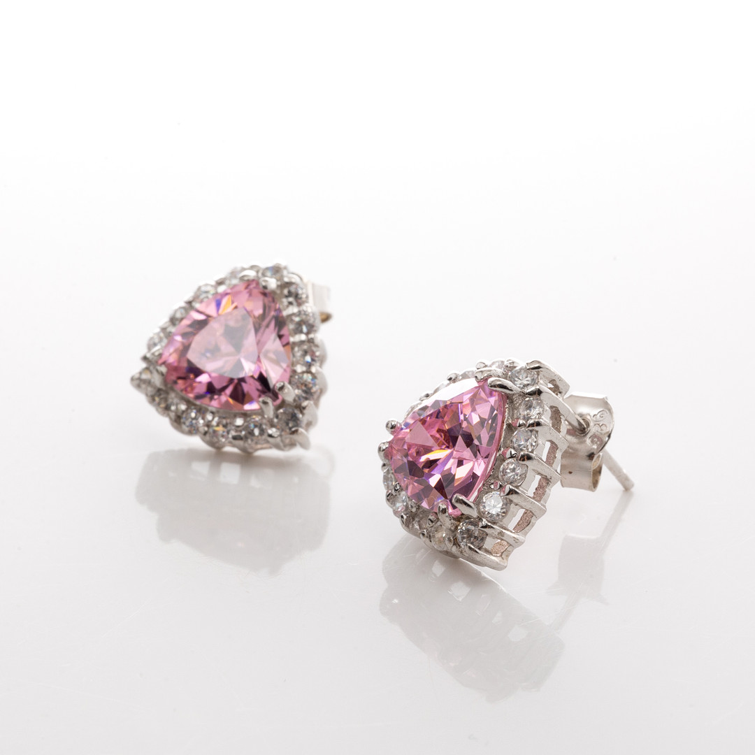 ÖRHÄNGEN, Sterlingsilver, Cubic zirkon.