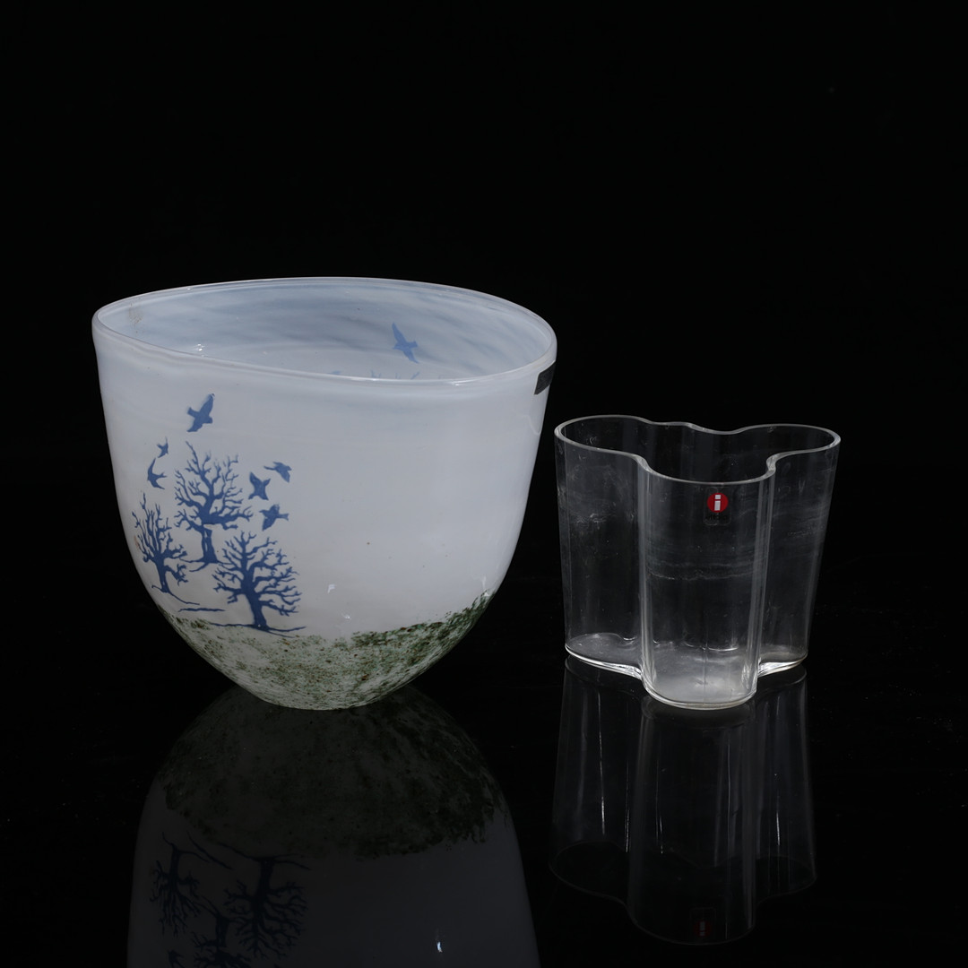 SKÅL, Kosta Boda samt VAS, Iittala.