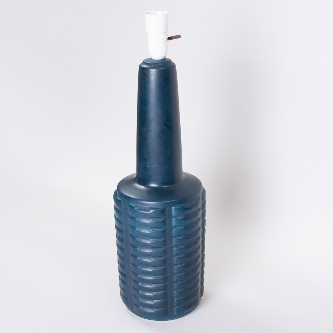 EINAR JOHANSEN. (1906-80). Stor bordlampe for Søholm Stentøj. Danmark, 1950/60'erne.