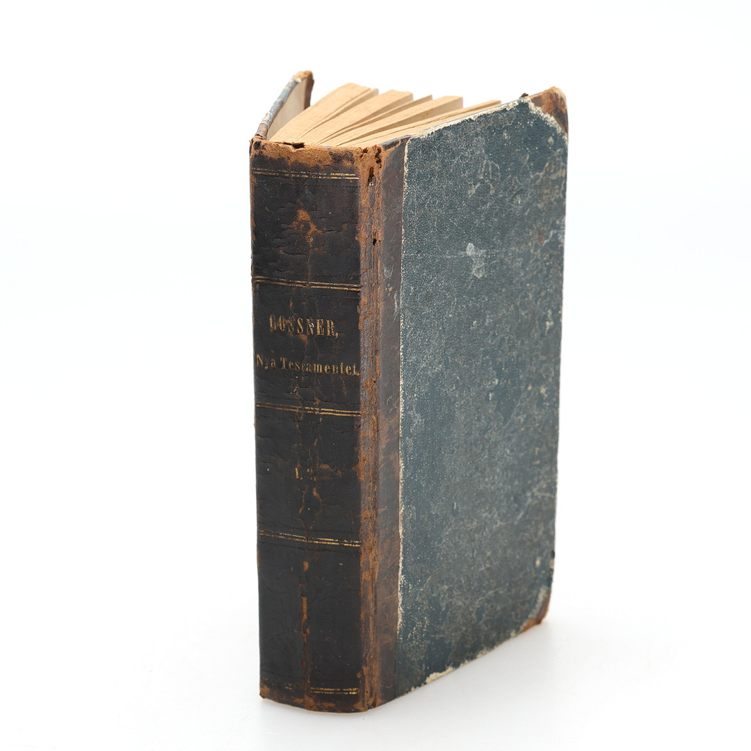 BIBEL. Nya Testamentet, utgiven av P.Palmqvist aktiebolag, Stockholm, 1958.