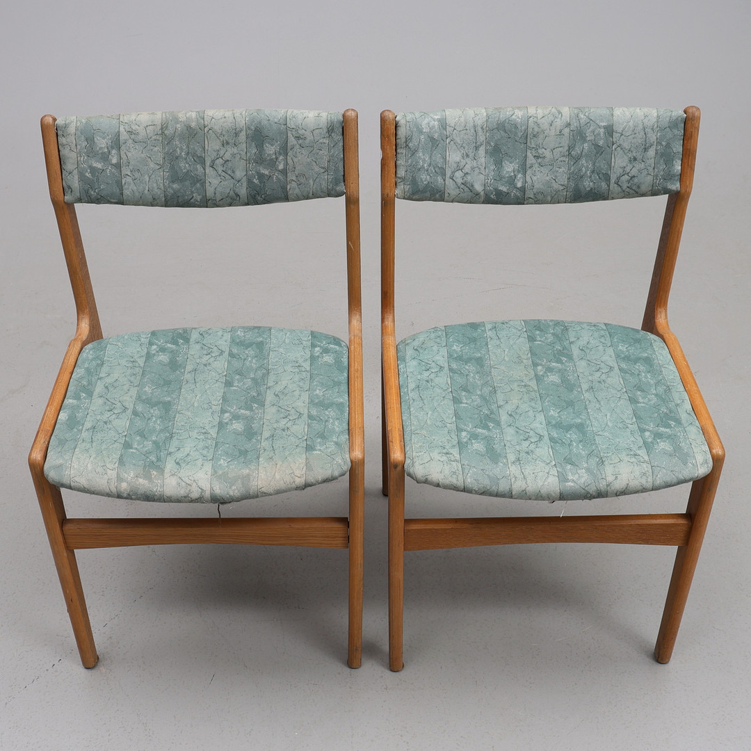 ERIK BUCH. Stolar, ett par, Danmark, 1960-tal.
