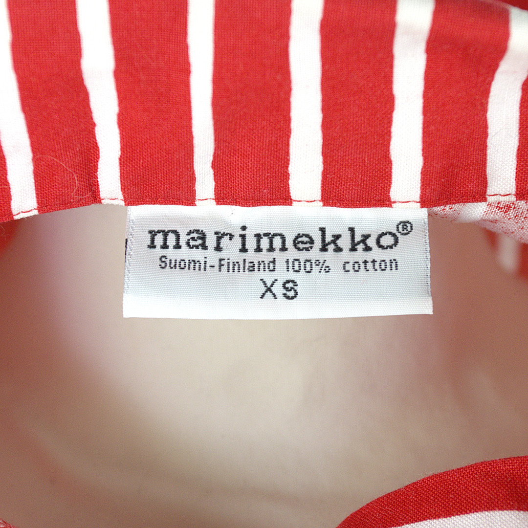 MARIMEKKO. Skjorta, "Jokapoika", dam, stl XS, bomull, Finland.
