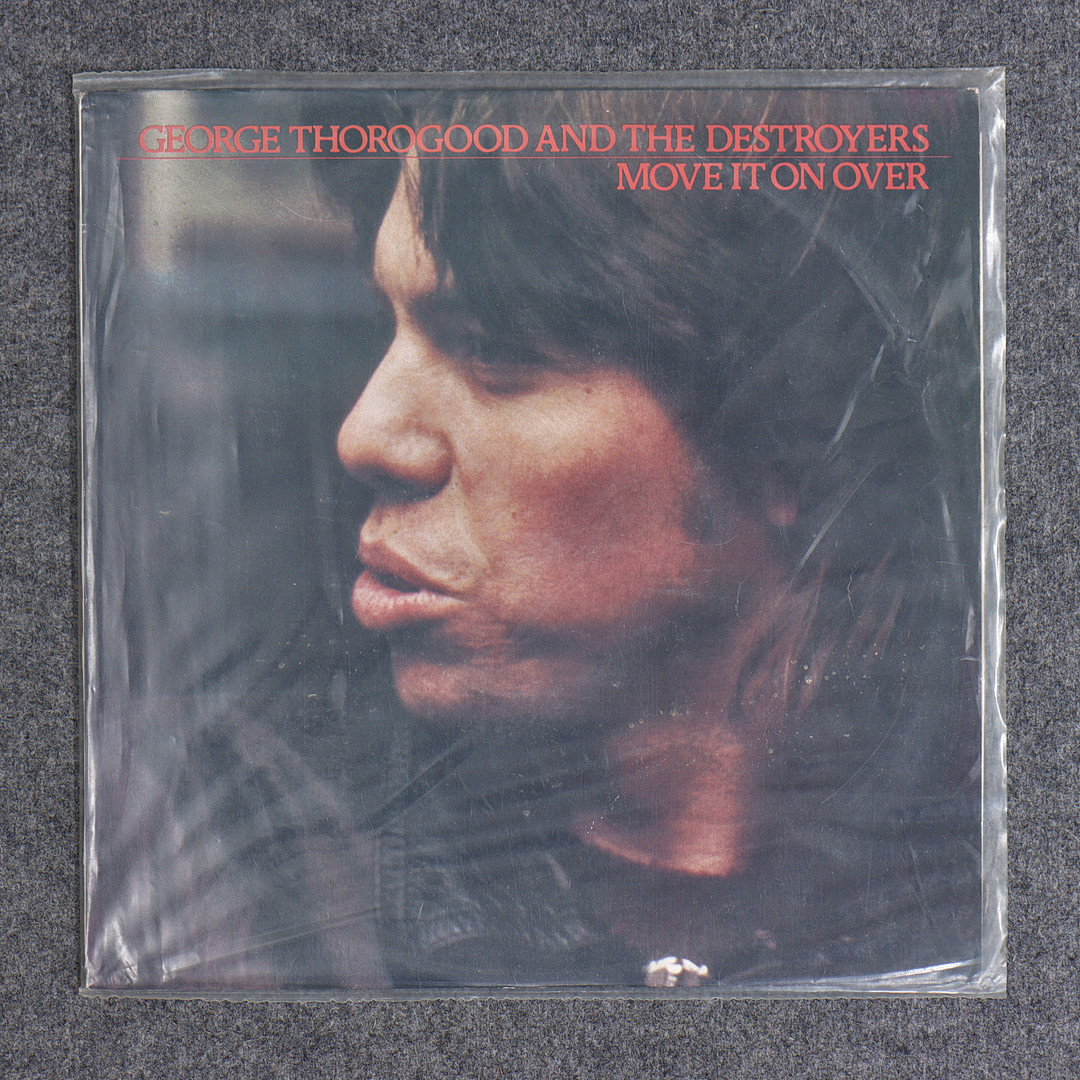 9 LP-SKIVOR, EAGLES, TRAVELING WILDBURYS, GEORGE THOROGOOD, THIRD WORLD, MANFRED MANN'S EARTHBAND, TEN YEARS AFTER, OINGO BOINGO.
