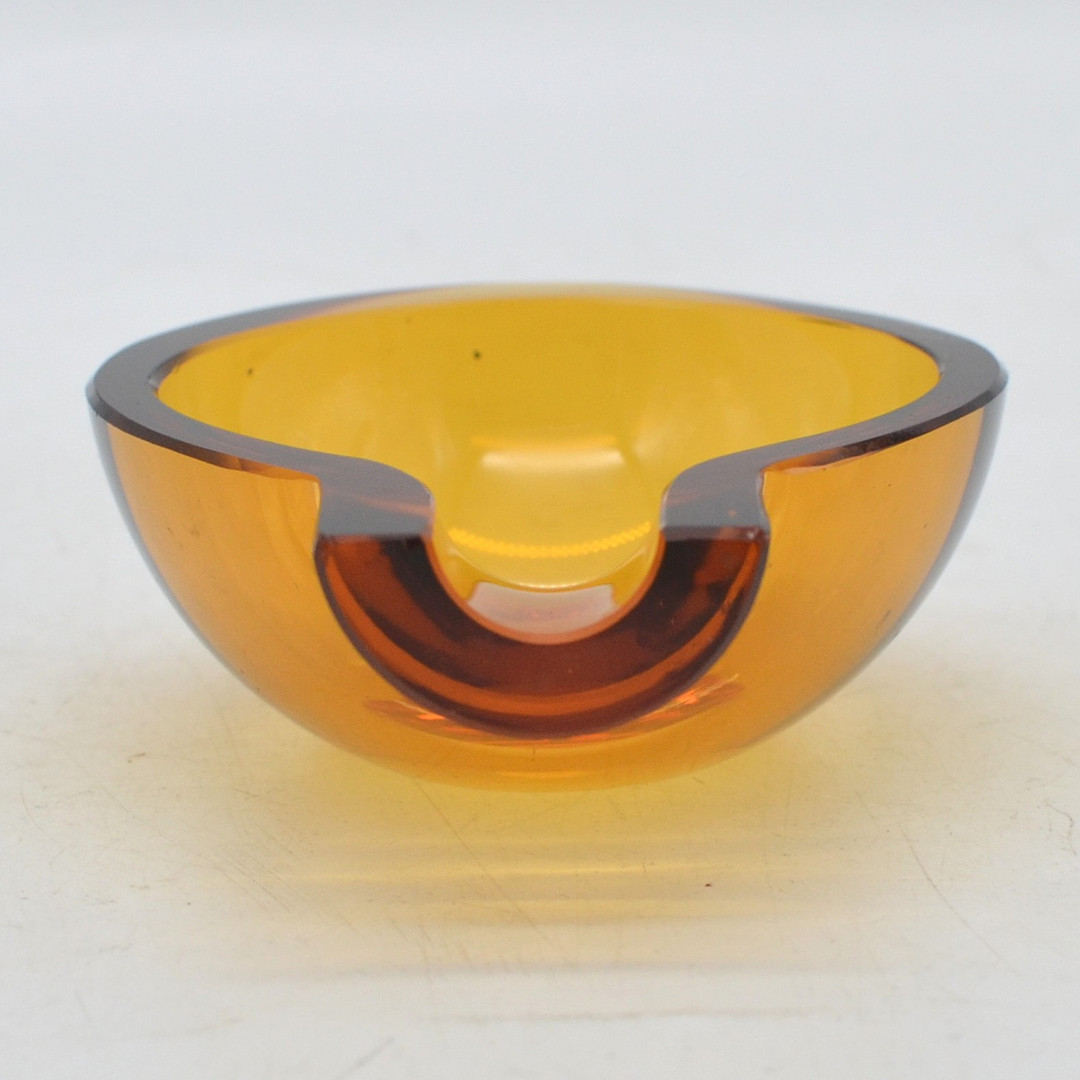 ANTONIO DA ROS ITALIAN (1936 - 2012). ZUGESCHRIEBEN. DESIGNERSCHALE, MURANO STUDIOGLAS, ITALIEN, UM 1960ER JAHRE.