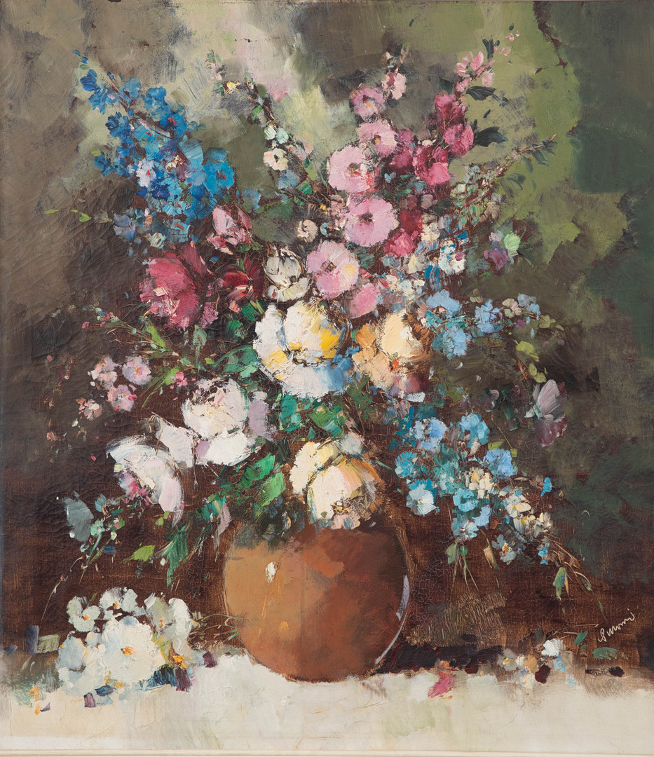 INGFRIED HENZE (1925-2013). Blumen in einer Vase.