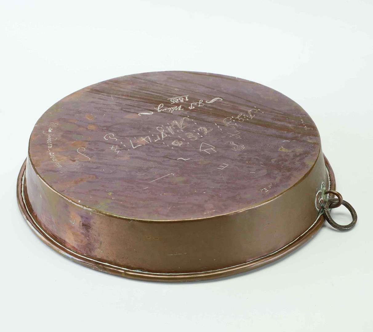 KOPPARFORM, daterad, märkt, 1800-tal.