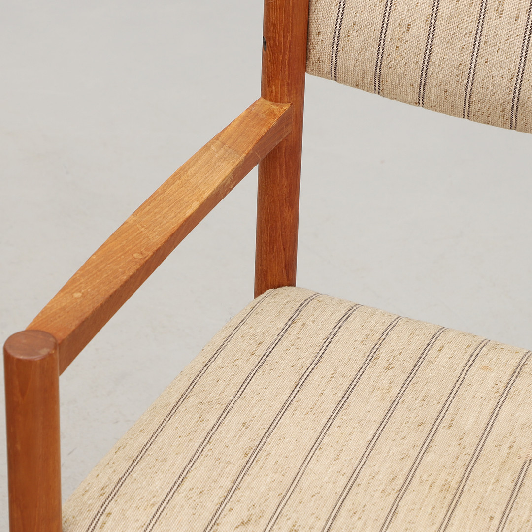 SAX MØBELFABRIK. teak, 6 st stolar. Danmark. 1960-tal.