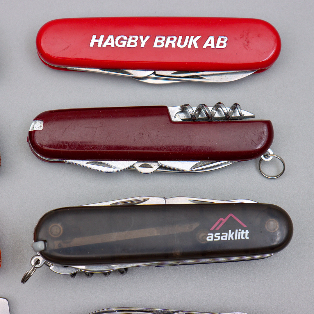 SAMLING FICKKNIVAR (REKLAM).