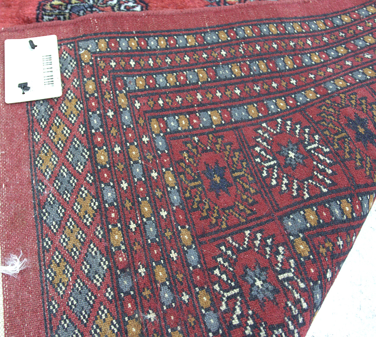 MATTA, orientalisk, "bokhara", ull, ca 197 x 198 cm, Pakistan.