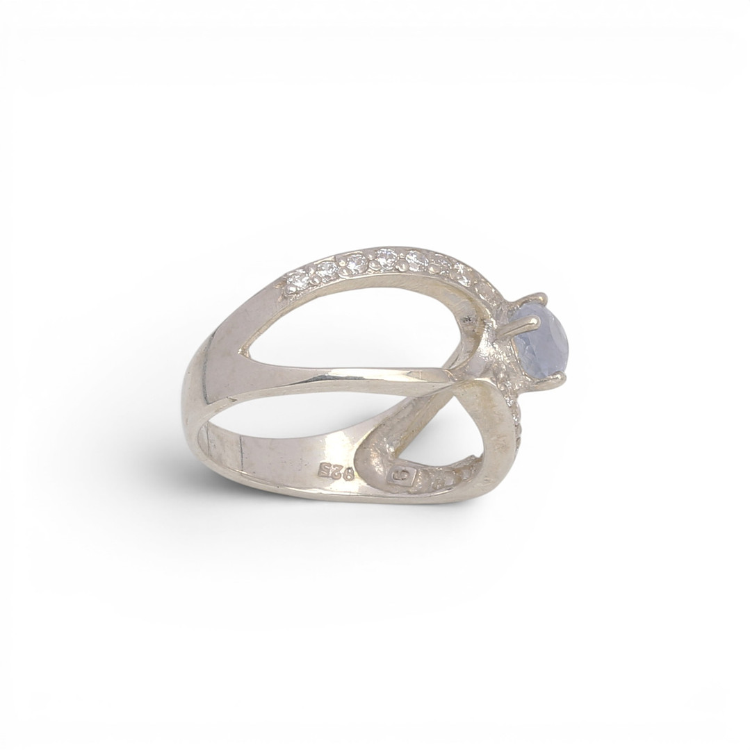 Sapphire ring.
