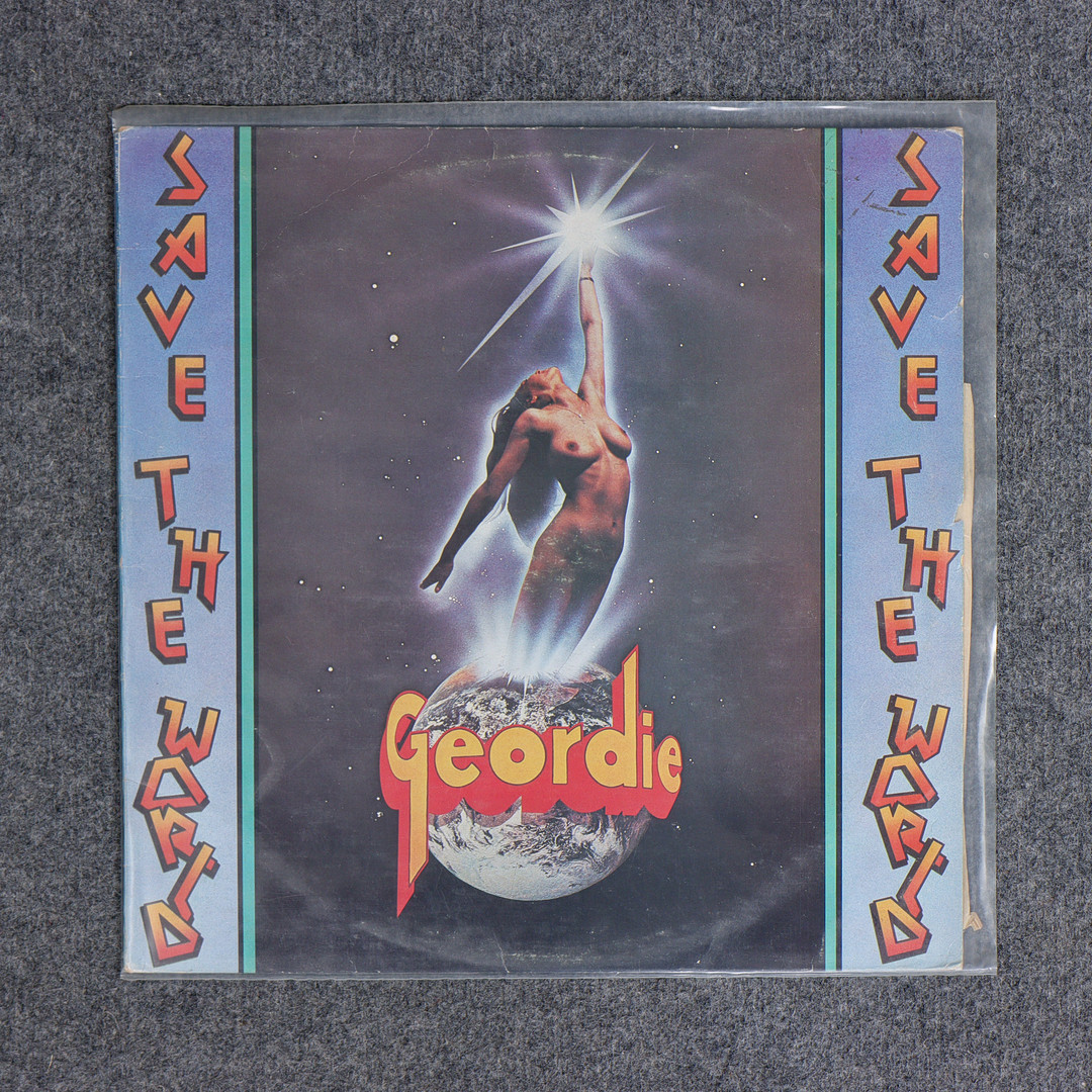 9 LP-SKIVOR, MOXY, MAN, FRANK MARINO & MAHOGANY RUSH, WALTER ROSSI, GEORDIE, CHRIS SPEDDING, GEORGE HARRISON.