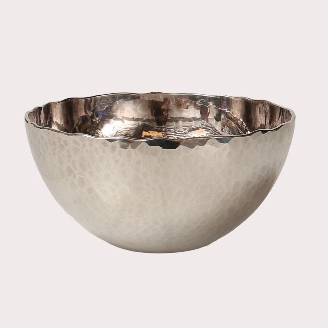 REY URBAN, skål, vågig kant, silver, 925/1000, Stockholm år 2012. Vikt 332,5 gram.