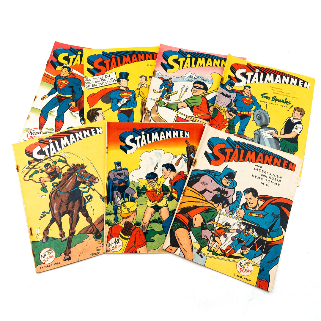 STÅLMANNEN, 7 nr, 1950–1951.