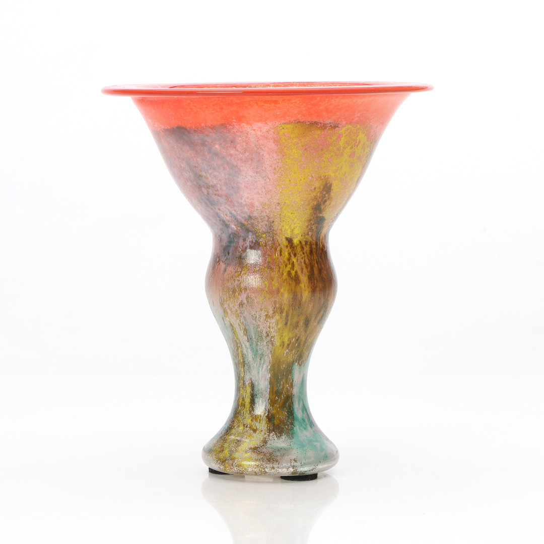 KJELL ENGMAN. SKÅL PÅ FOT. Konstglas. "Cancan". Kosta Boda. Osignerad.